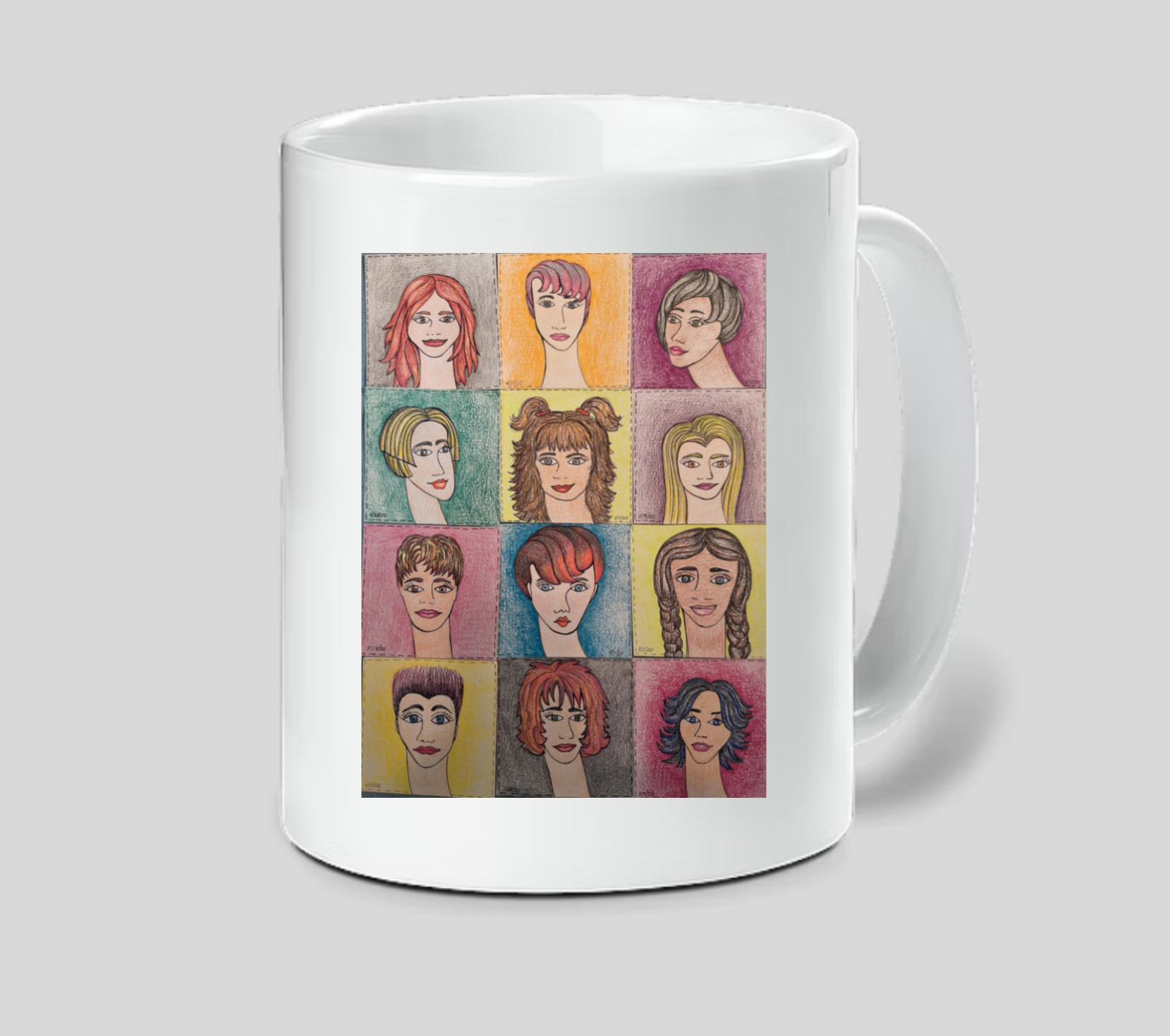 Cafe Girls mug